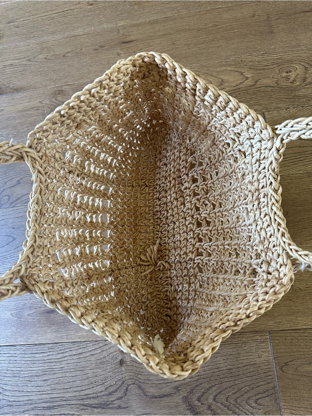 Vintage Natural Woven Summer Bag - Picture 6 of 6